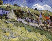 Vincent Van Gogh Old Farmhouses oil on canvas